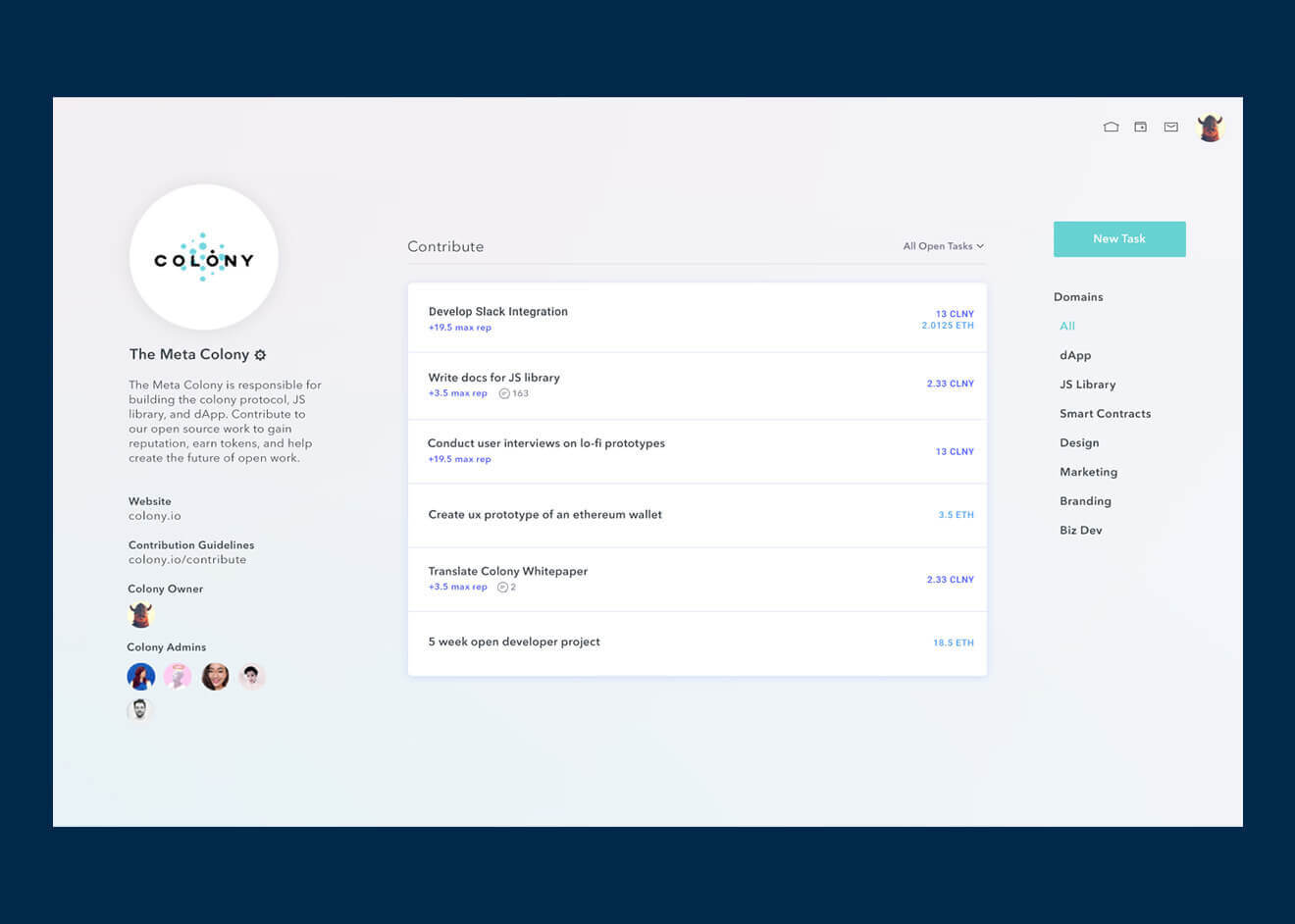 Colony Website