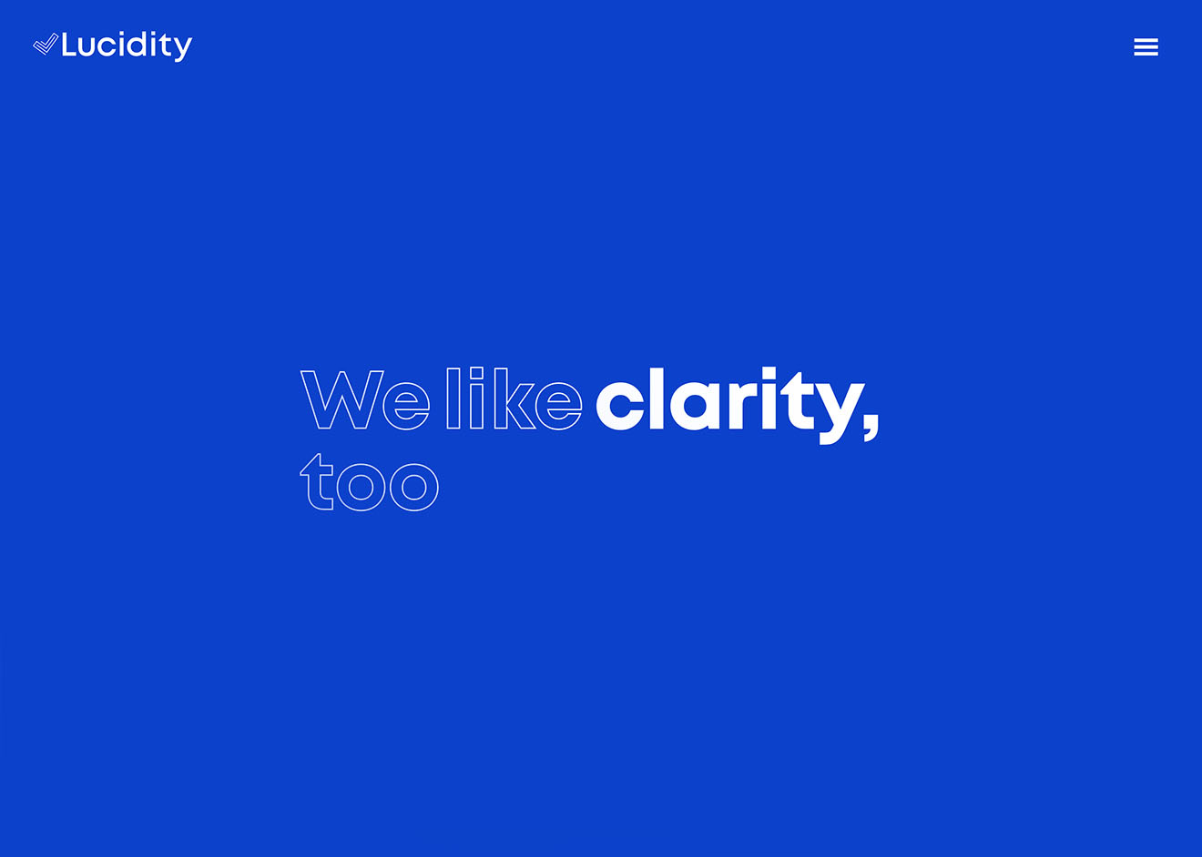 Lucidity Website
