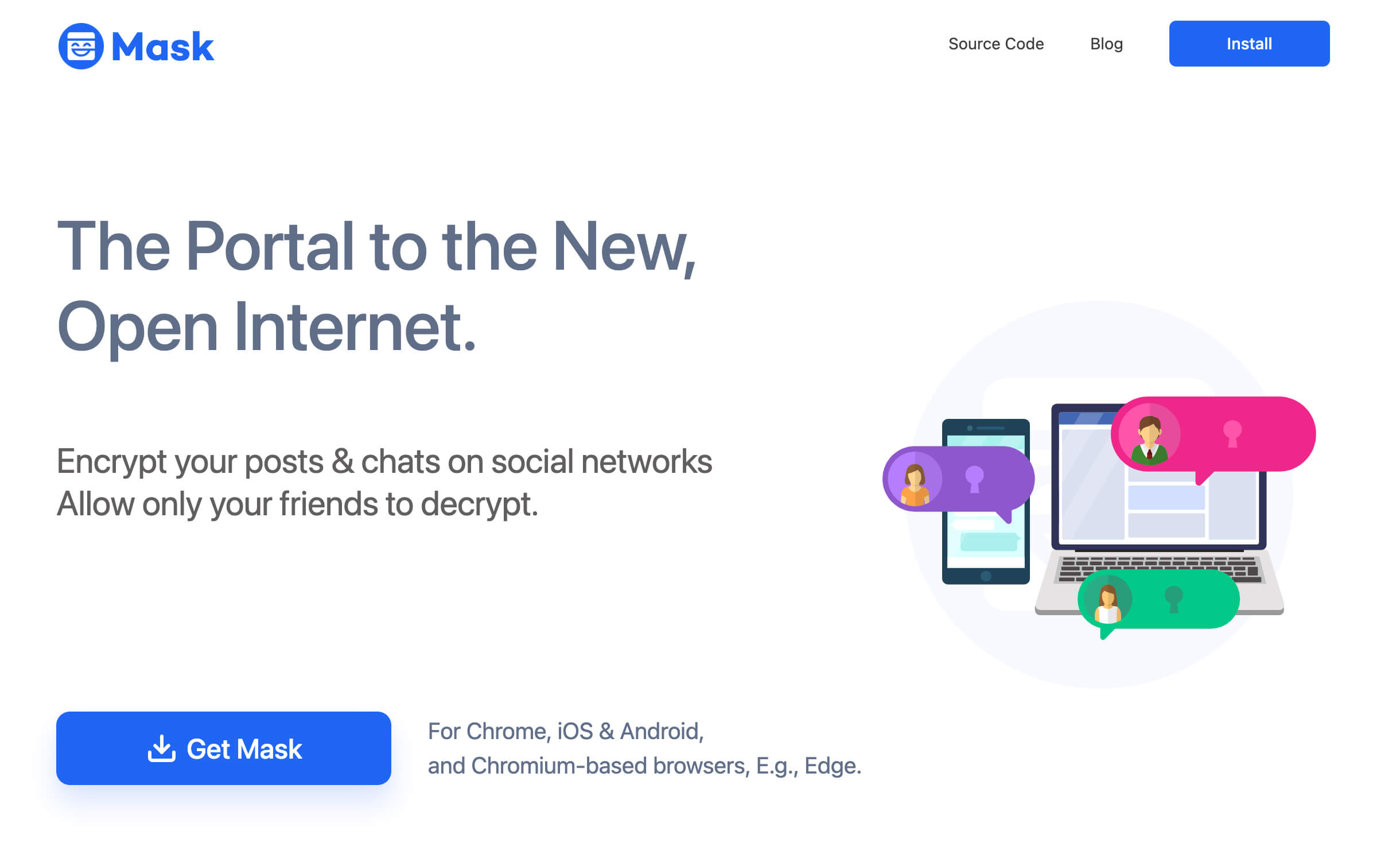 Mask Network Website