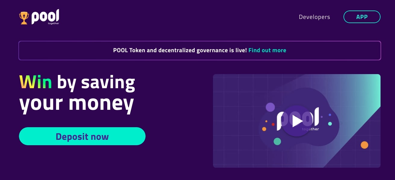 PoolTogether Website